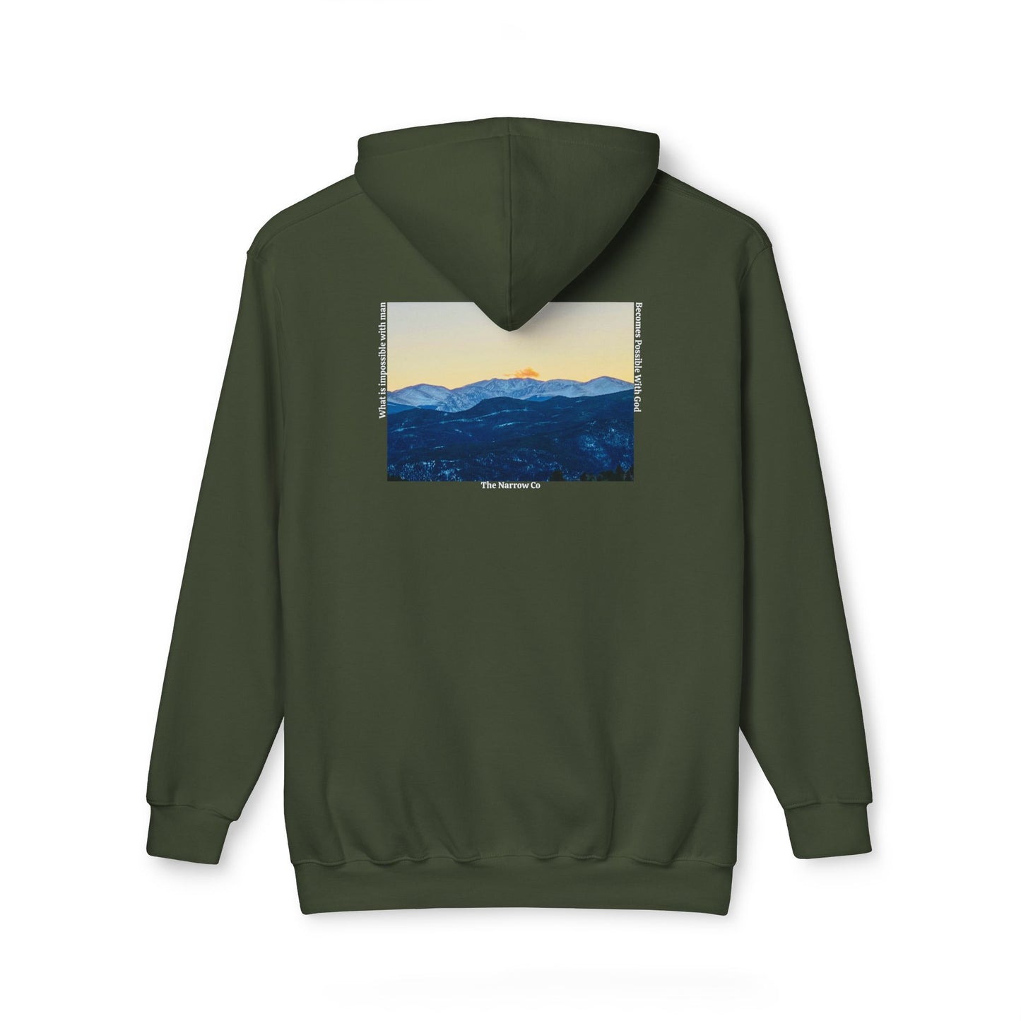 Get Ready For a Miracle, Comfortable Unisex Hooded Sweatshirt - 'Get Ready for a Miracle' - Perfect for Nature Lovers