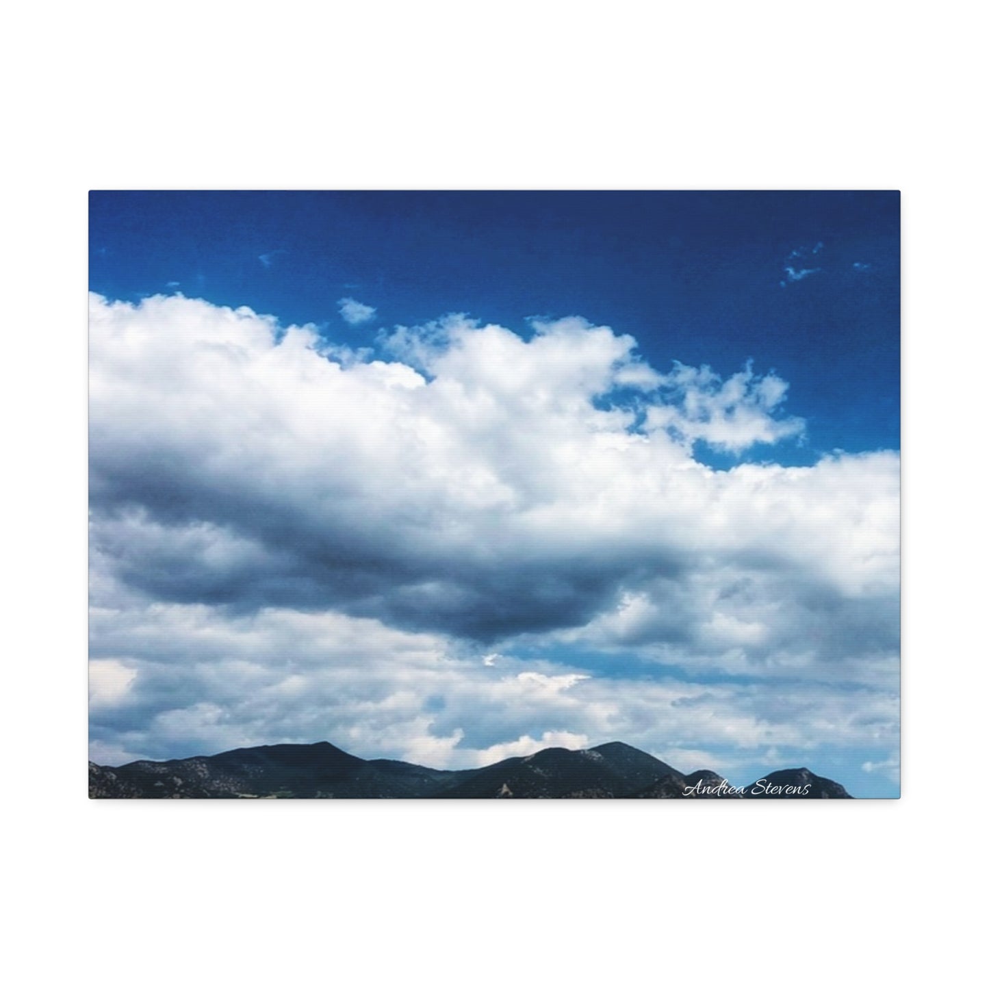 Colorado Serene Mountain Landscape Stretched Canvas Art by Andrea Stevens