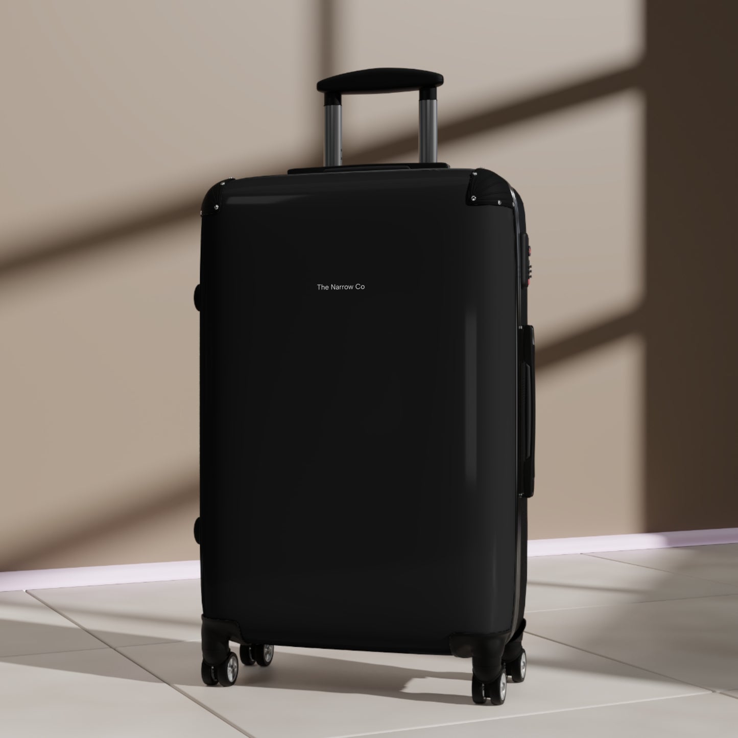 Stylish Carry-On Suitcase - Durable Travel Luggage with Smooth Wheels
