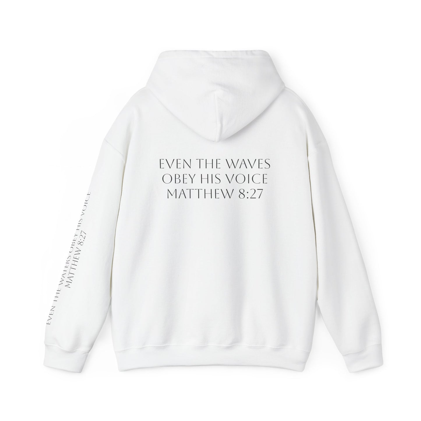 Minimalist Hoodie with 'WATERS' Text - Unisex Heavy Blend™