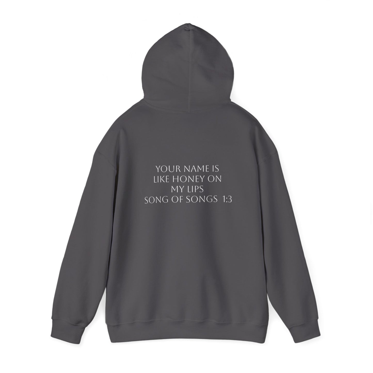 Inspirational Unisex Hooded Sweatshirt - Song of Songs 1:3