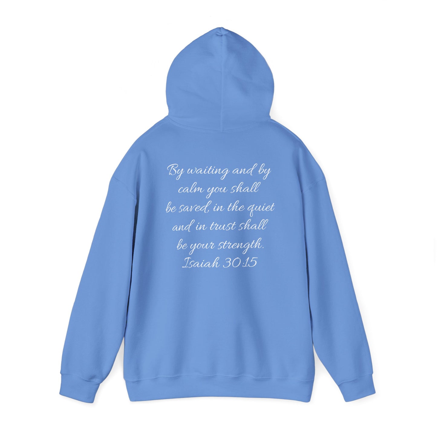 Calm Unisex Heavy Blend™ Hooded Sweatshirt – Inspirational Quote Sweatshirt for Relaxation & Mindfulness