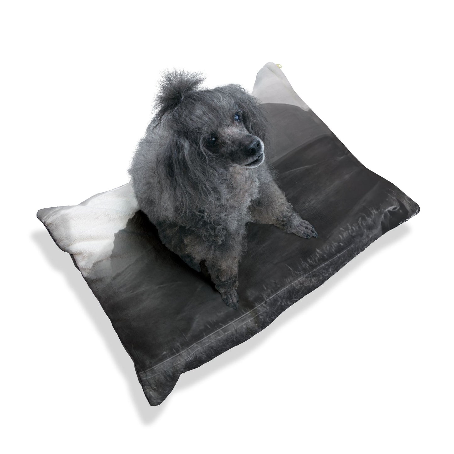 Cozy Mountain Pet Bed for Dogs & Cats, Soft Sleeping Cushion, Nature-themed Pet Accessories, Perfect for Home Decor