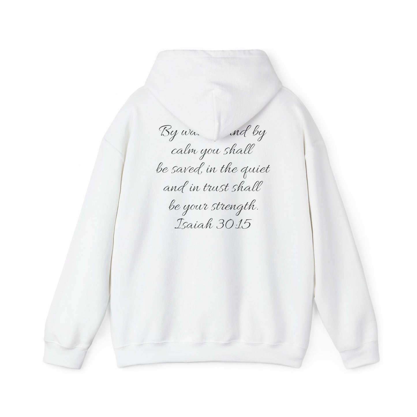 Calm Unisex Heavy Blend™ Hooded Sweatshirt – Inspirational Quote Sweatshirt for Relaxation & Mindfulness