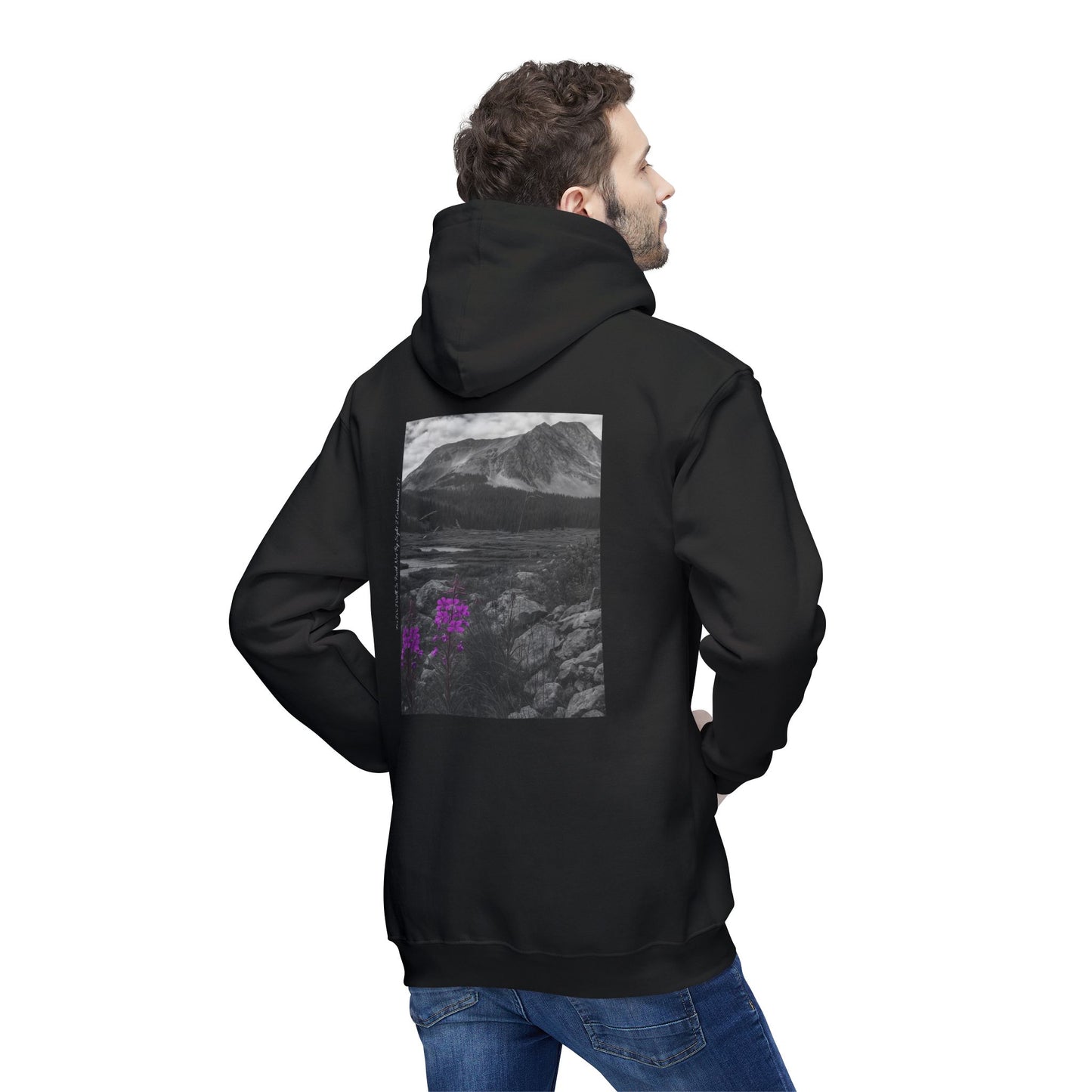 Nature-Inspired Unisex Hooded Sweatshirt - Made in USA, Outdoor Vibes, Gift for Nature Lovers, Photos  taken by the owner of The Narrow co and Cosy co Andrea Stevens