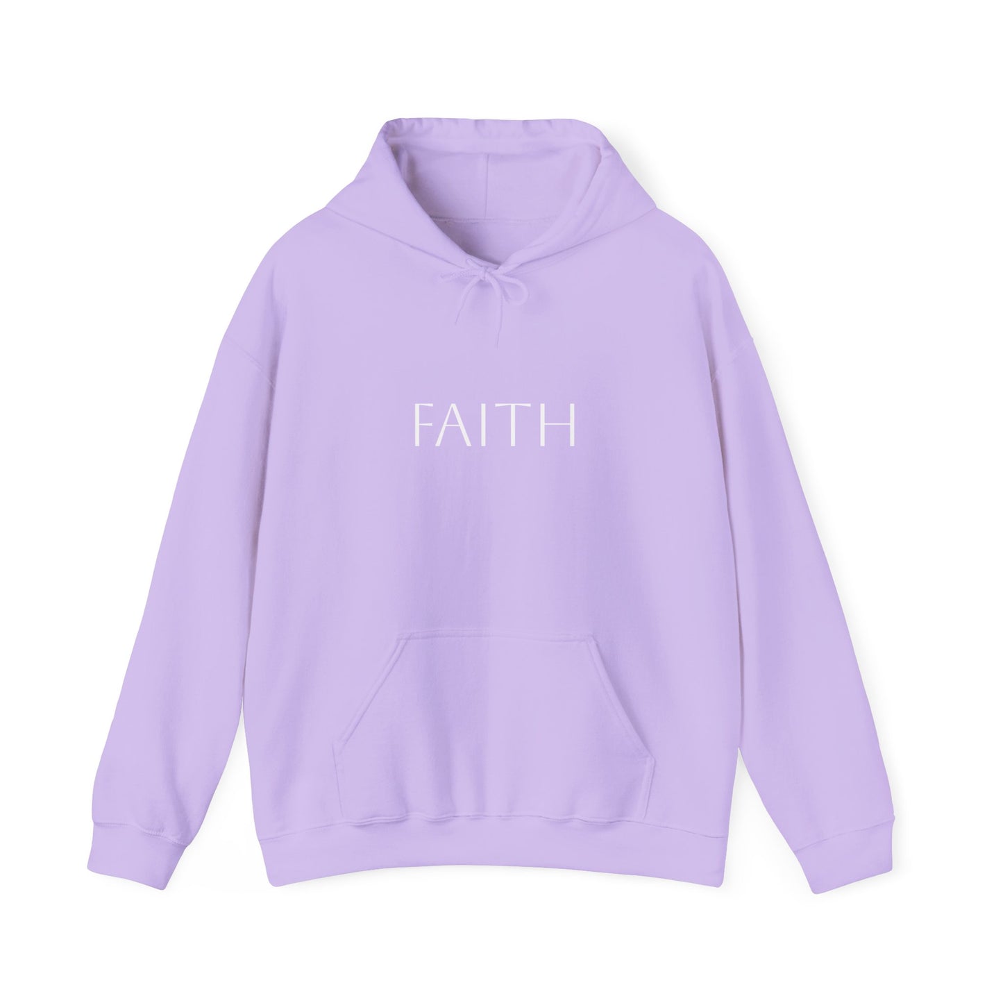 Unisex Heavy Blend™ Hooded Sweatshirt - 'Faith" Inspirational Hoodie for Faith and Comfort
