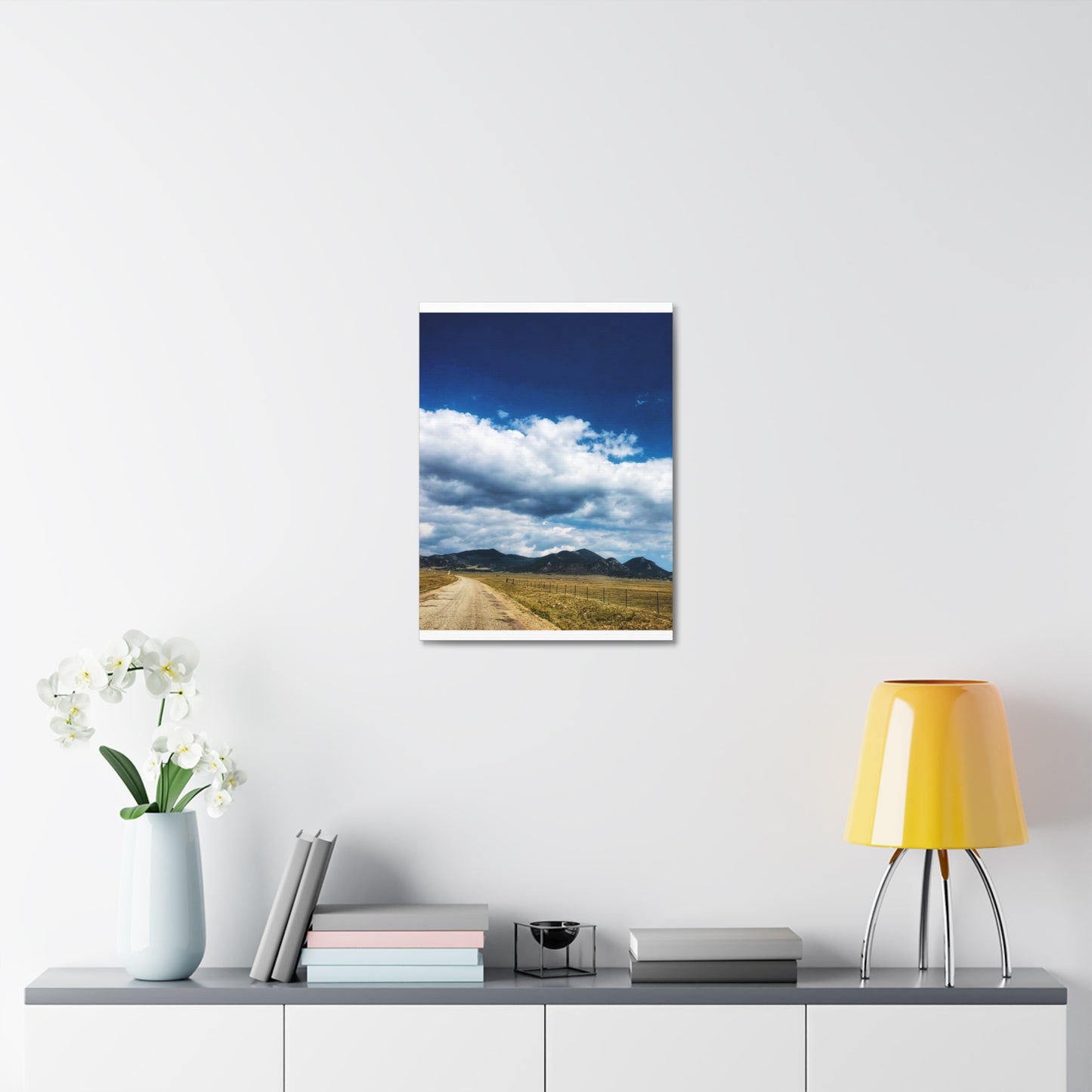 Colorado Serene Mountain Landscape Stretched Canvas Art by Andrea Stevens