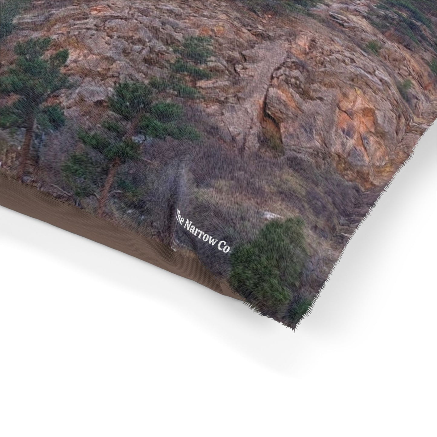 Scenic Mountain Pet Bed | Cozy Dog Bed, Cat Bed, Outdoor Decor, Animal Gift, Nature Lover's Bed