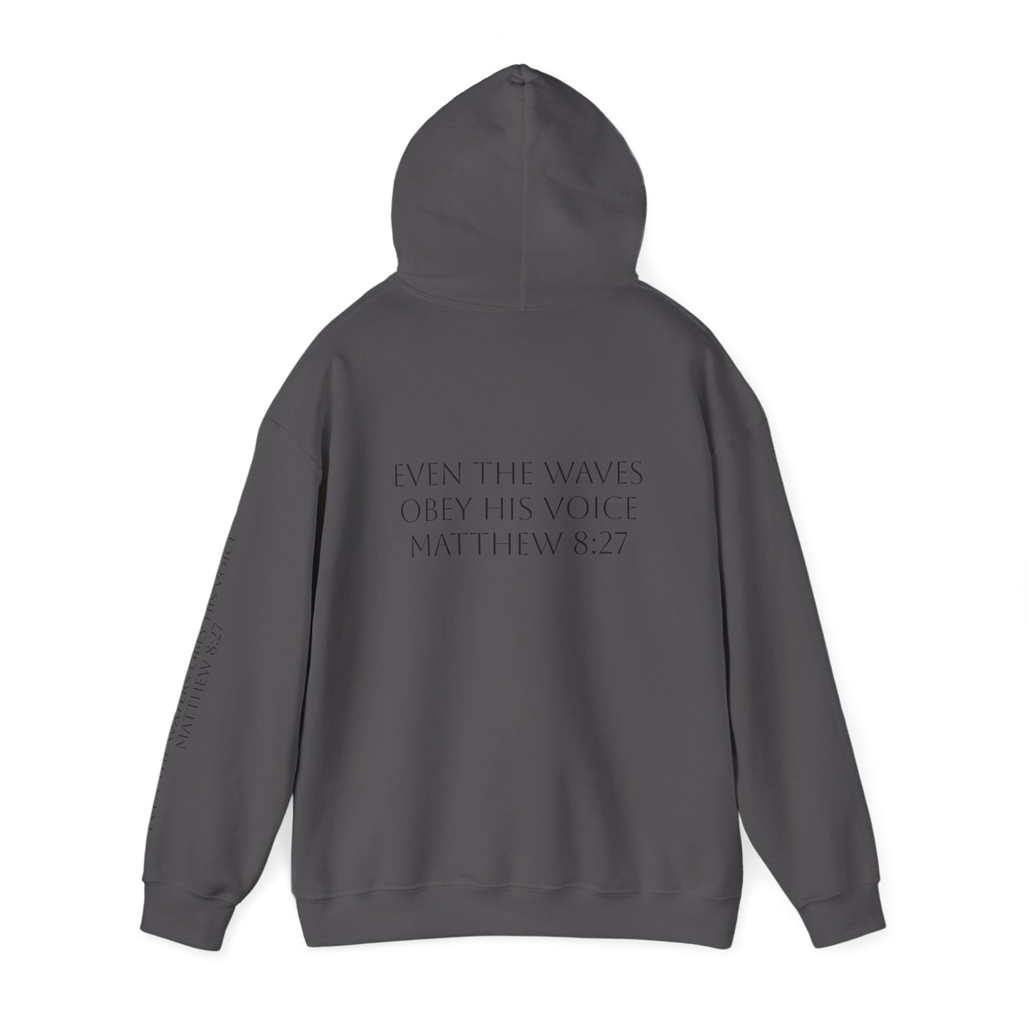 Minimalist Hoodie with 'WATERS' Text - Unisex Heavy Blend™
