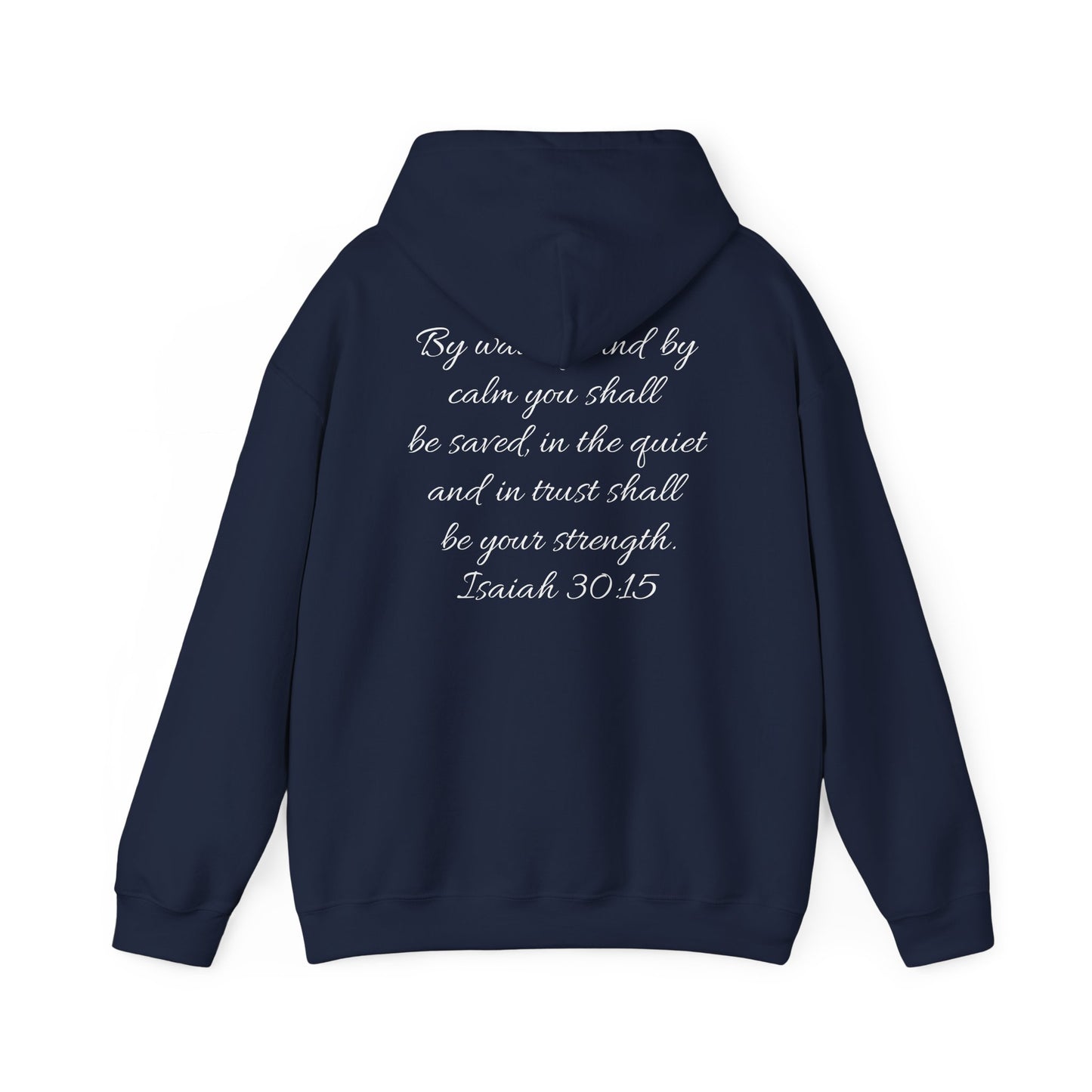 Calm Unisex Heavy Blend™ Hooded Sweatshirt – Inspirational Quote Sweatshirt for Relaxation & Mindfulness