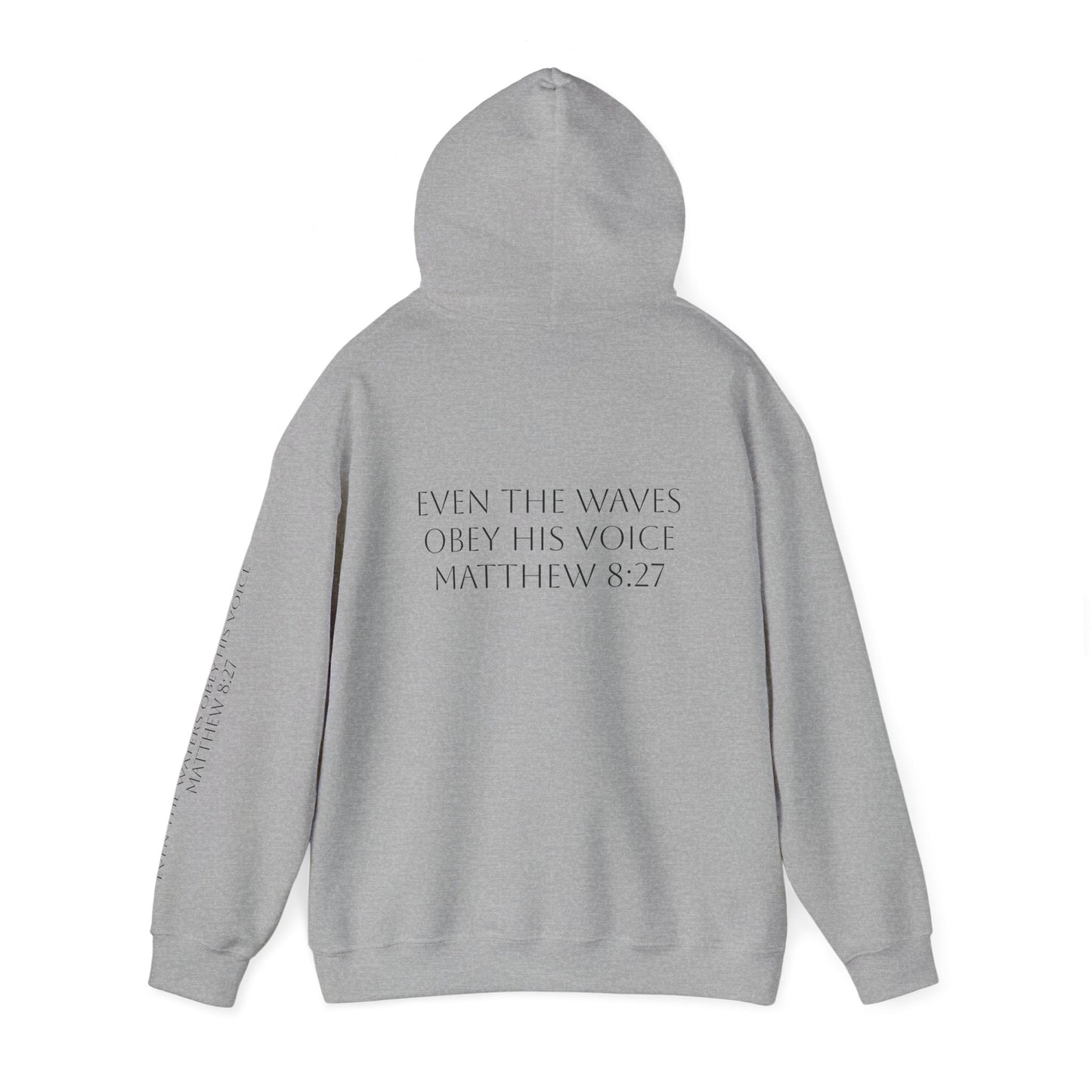 Minimalist Hoodie with 'WATERS' Text - Unisex Heavy Blend™