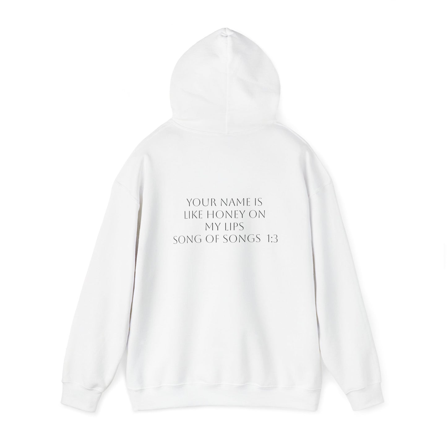 Inspirational Unisex Hooded Sweatshirt - Song of Songs 1:3