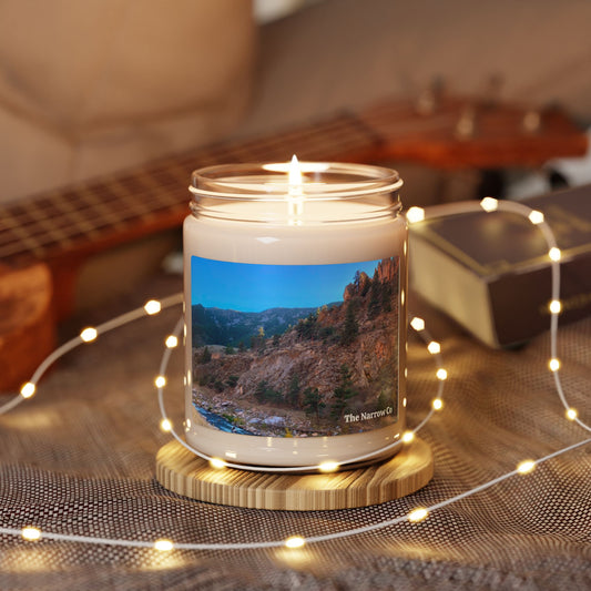 Nature-Inspired Scented Soy Candle - 9oz, Relaxing Aroma for Home Decor