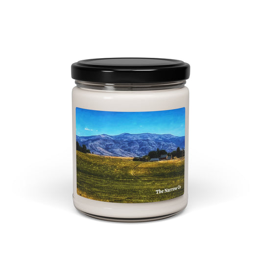 Mountain Landscape Scented Soy Candle - 9oz Aromatic Home Decor