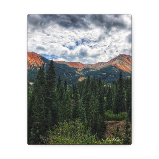 Colorado Mountain Landscape Stretched Canvas Art - Nature Wall Decor By Andrea Stevens