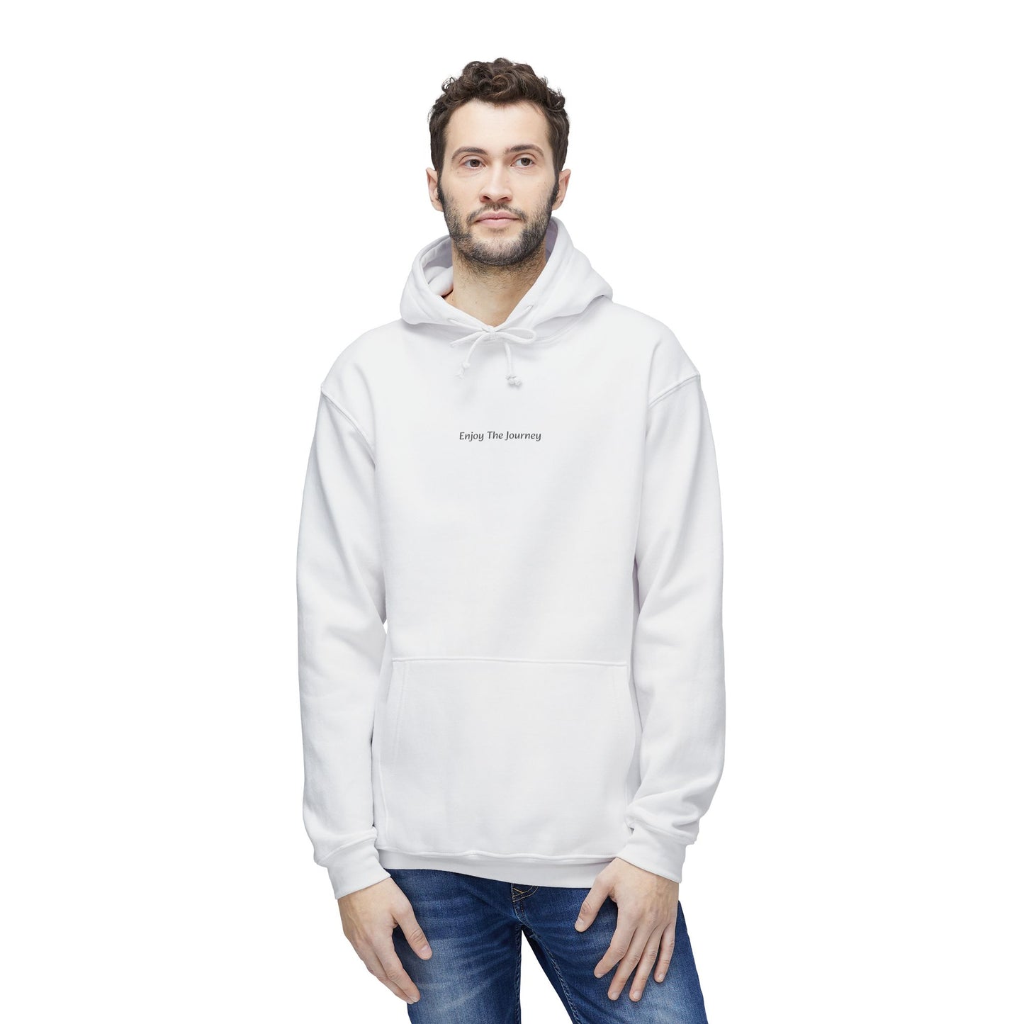 Enjoy the Journey Unisex Hooded Sweatshirt - Nature-Inspired Design