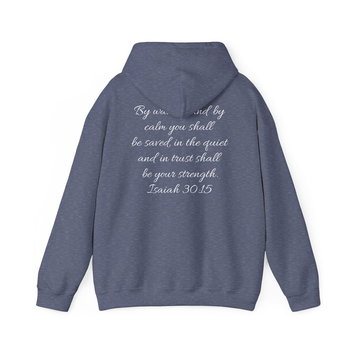 Calm Unisex Heavy Blend™ Hooded Sweatshirt – Inspirational Quote Sweatshirt for Relaxation & Mindfulness