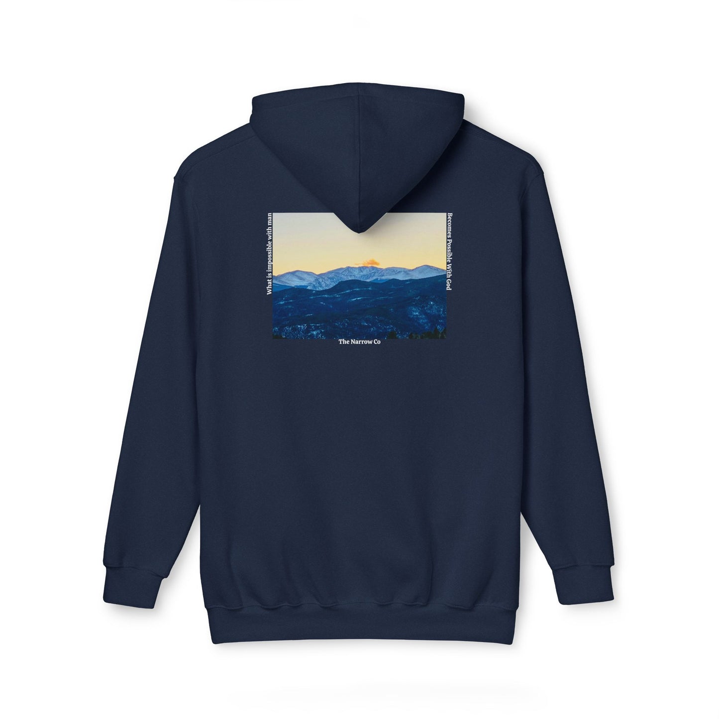 Get Ready For a Miracle, Comfortable Unisex Hooded Sweatshirt - 'Get Ready for a Miracle' - Perfect for Nature Lovers