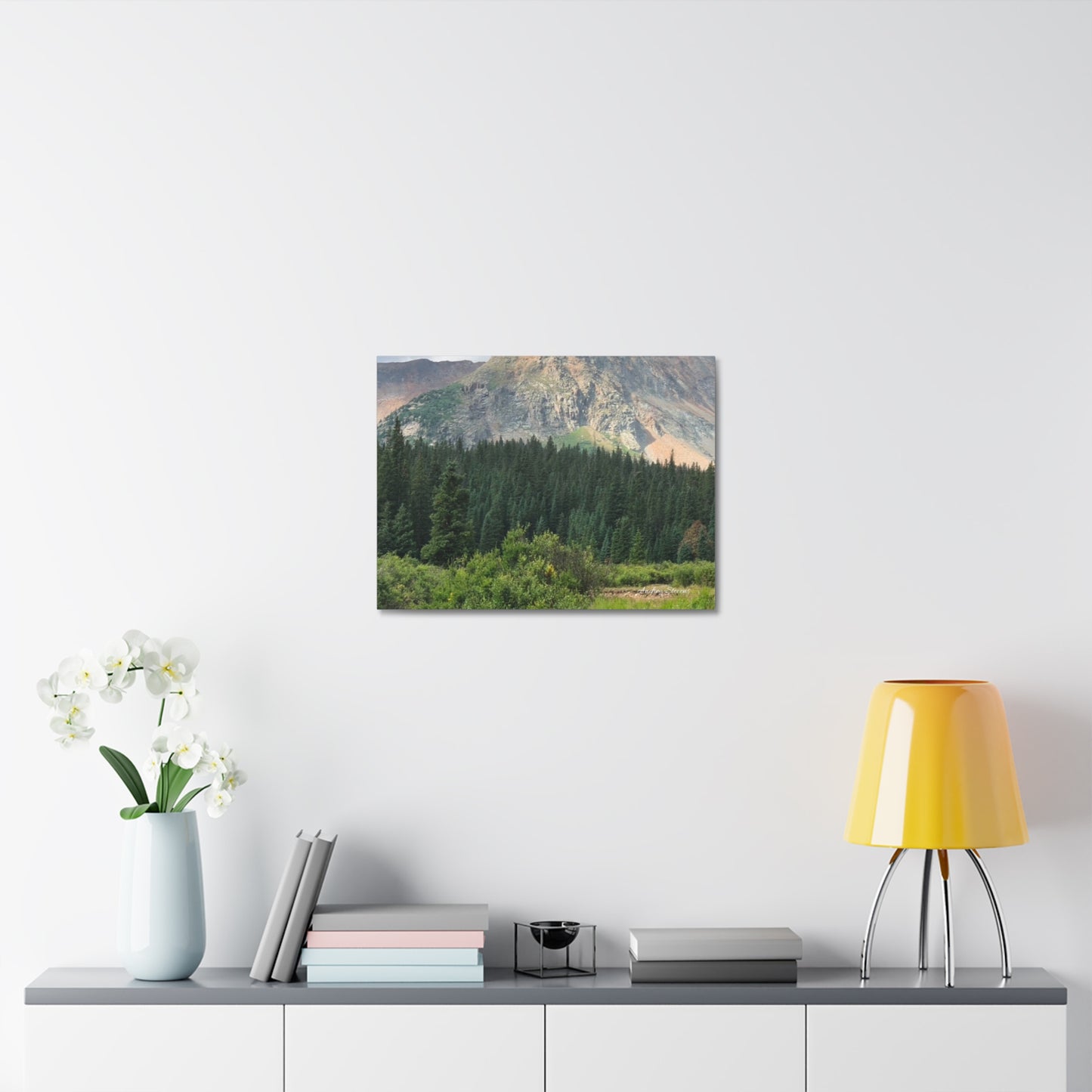 Colorado Nature Landscape Stretched Canvas Wall Art – Rustic Home Decor by Andrea Stevens