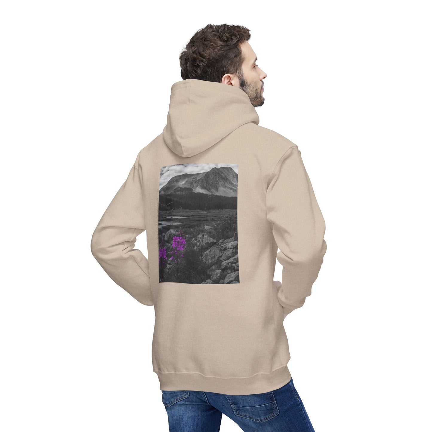 Nature-Inspired Unisex Hooded Sweatshirt - Made in USA, Outdoor Vibes, Gift for Nature Lovers, Photos  taken by the owner of The Narrow co and Cosy co Andrea Stevens