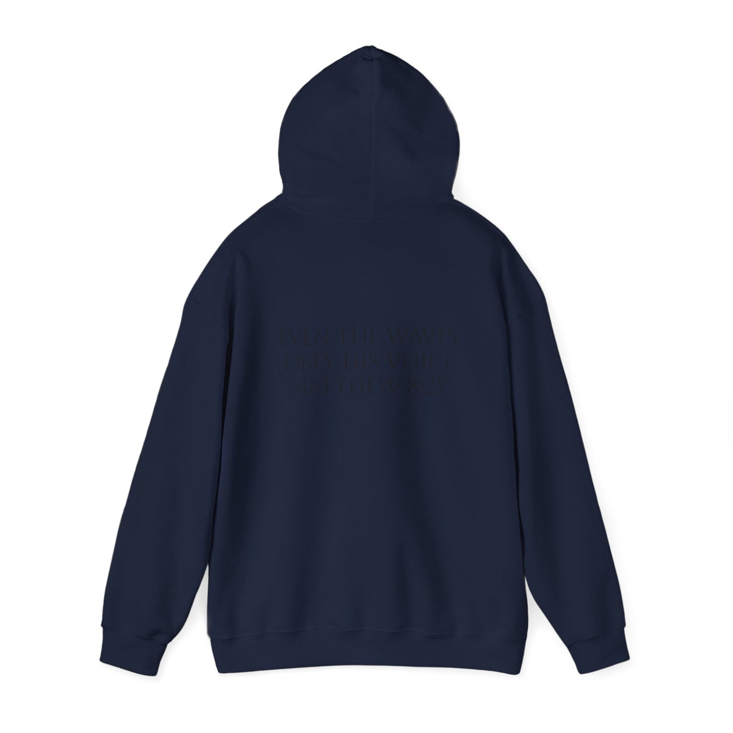 Minimalist Hoodie with 'WATERS' Text - Unisex Heavy Blend™