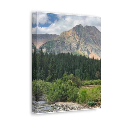 Colorado Nature Landscape Stretched Canvas Wall Art – Rustic Home Decor by Andrea Stevens