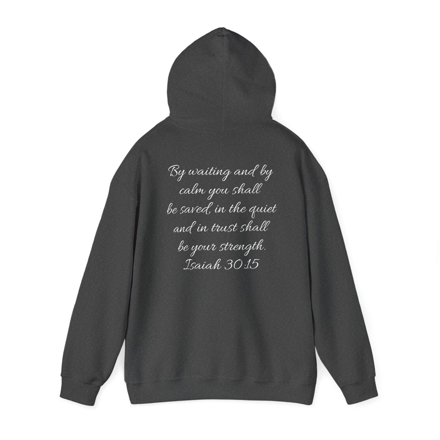 Calm Unisex Heavy Blend™ Hooded Sweatshirt – Inspirational Quote Sweatshirt for Relaxation & Mindfulness