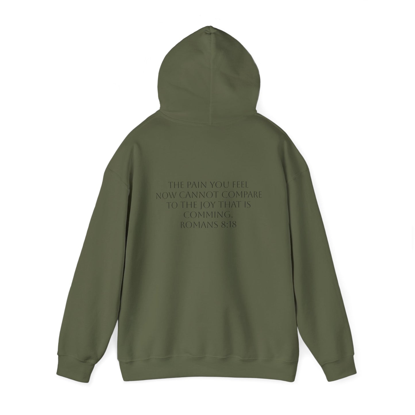 Inspirational Unisex Hoodie | "ENDURE" & Romans 8:18 Quote