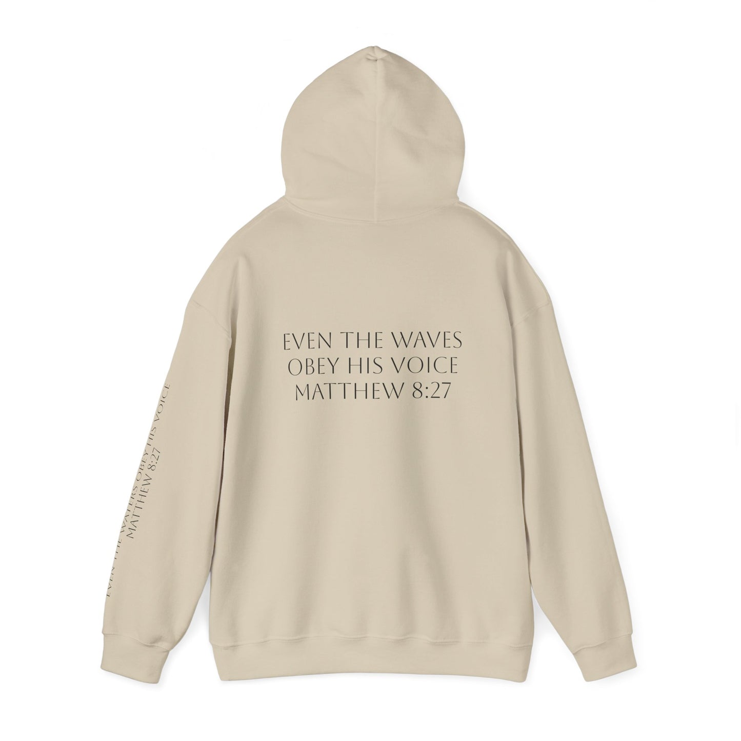 Minimalist Hoodie with 'WATERS' Text - Unisex Heavy Blend™