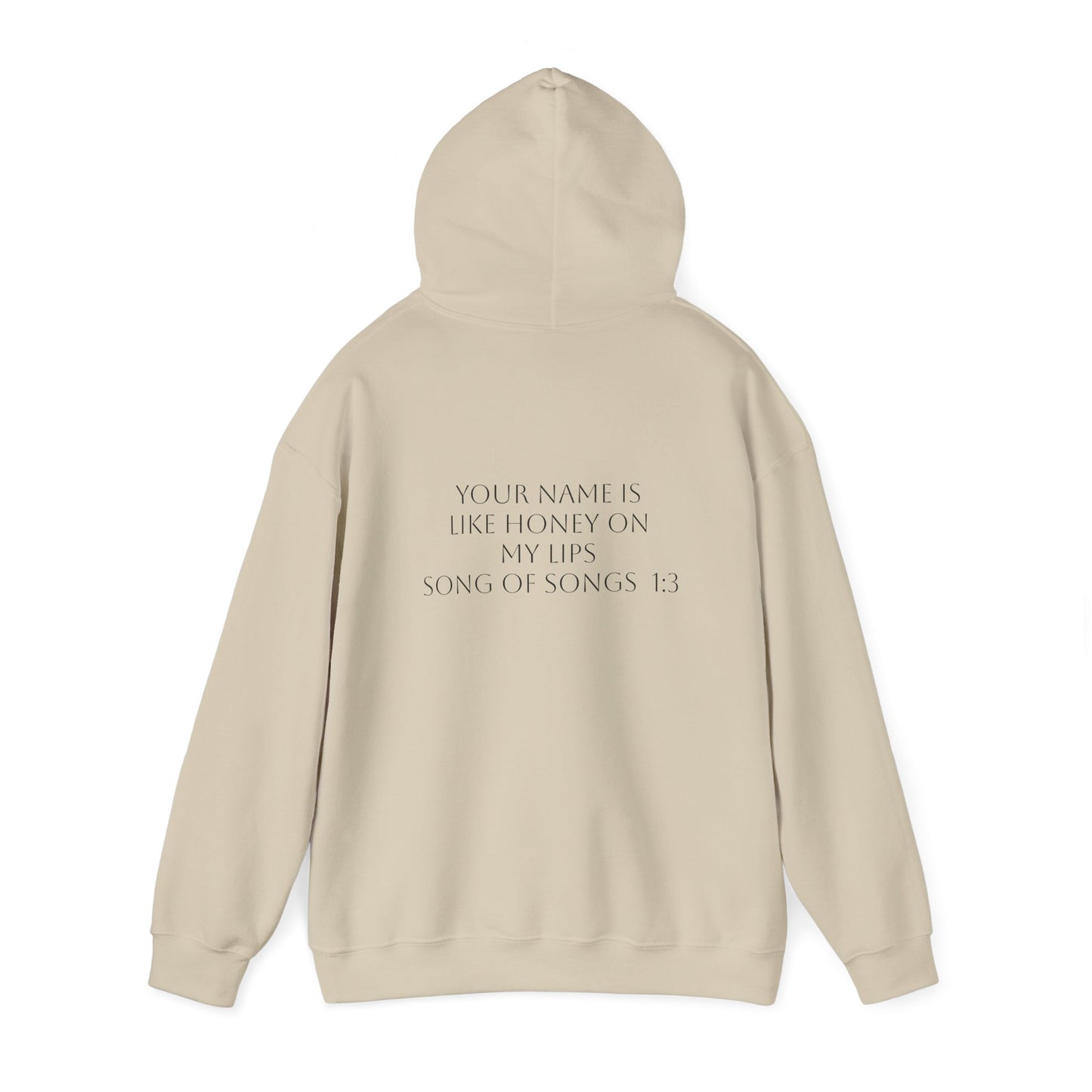 Inspirational Unisex Hooded Sweatshirt - Song of Songs 1:3