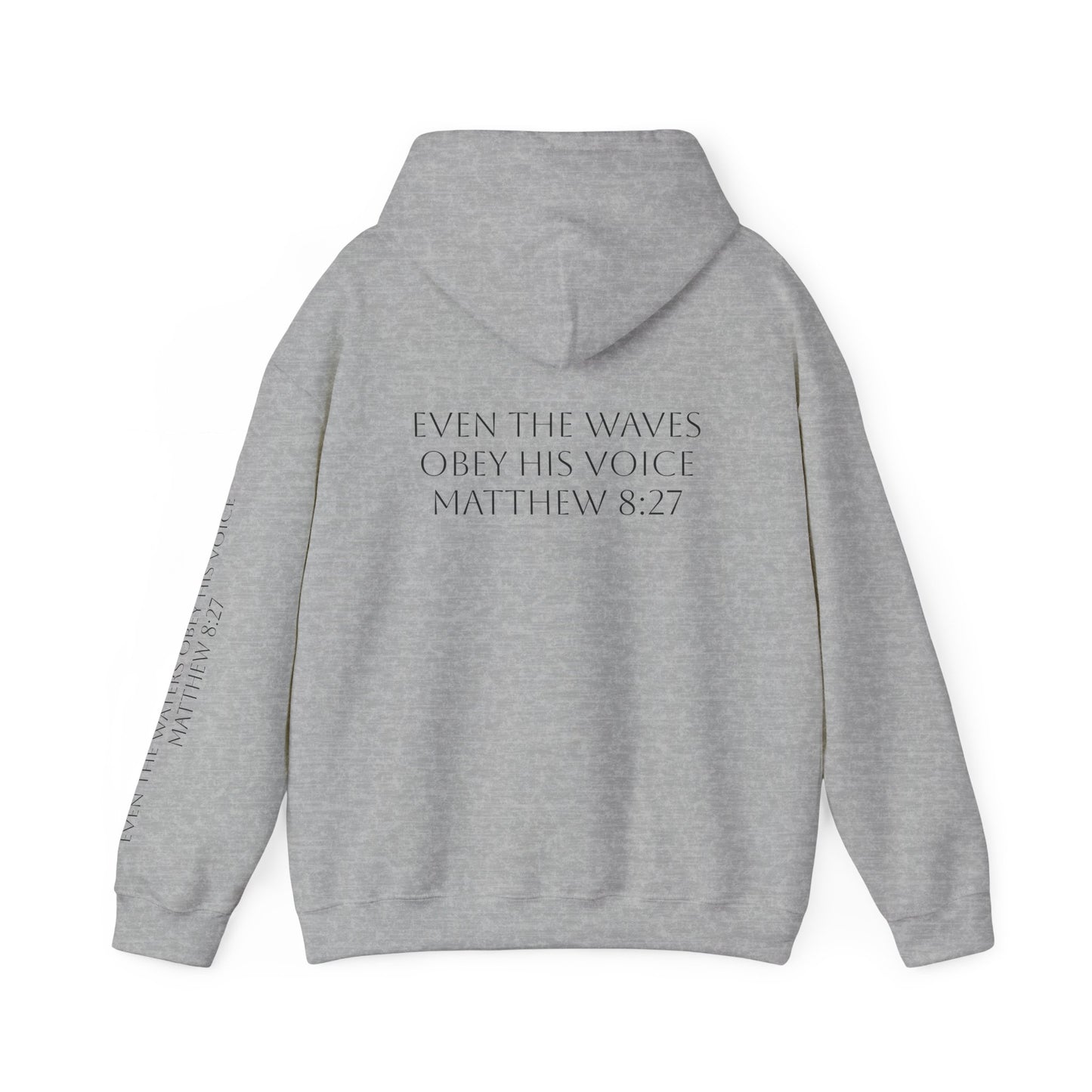 Minimalist Hoodie with 'WATERS' Text - Unisex Heavy Blend™