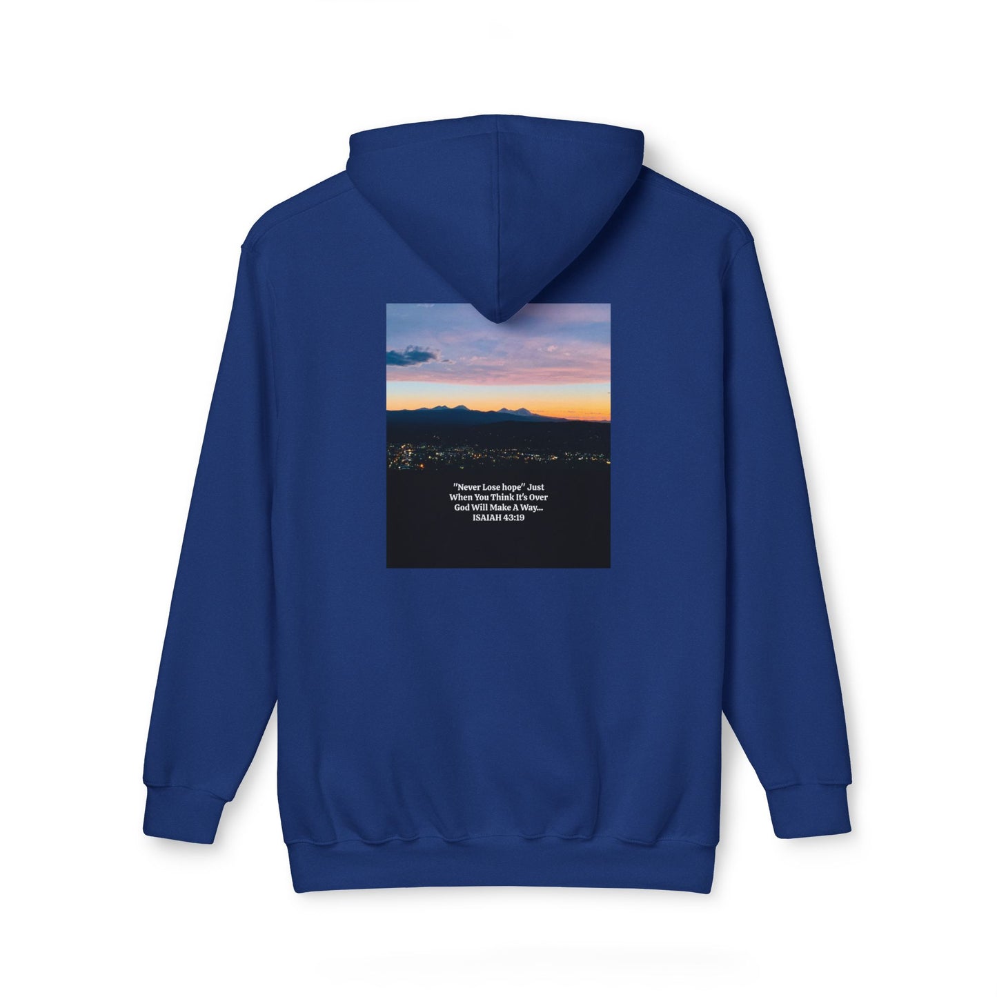 Pilot Butte Mountain Range Inspirational Quote Hooded Sweatshirt - Unisex, Made in USA