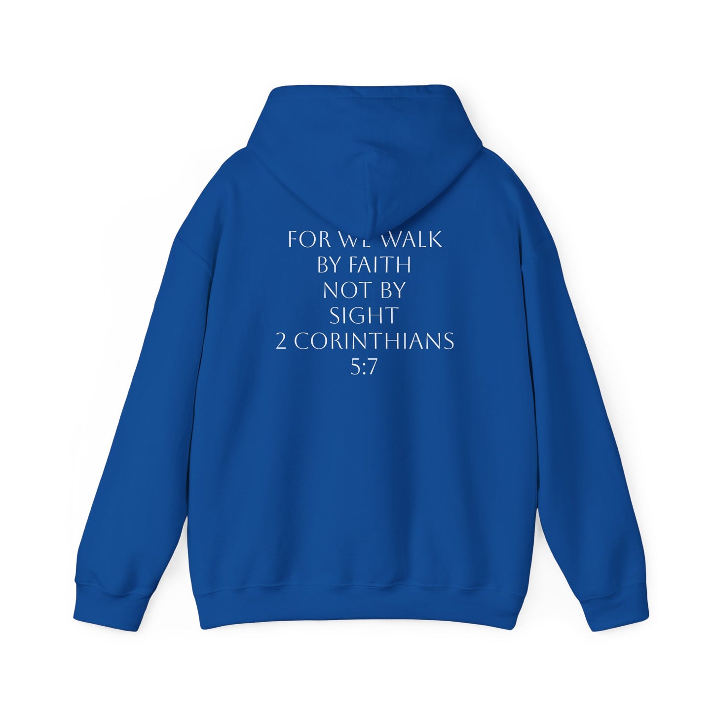 Unisex Heavy Blend™ Hooded Sweatshirt - 'Faith" Inspirational Hoodie for Faith and Comfort