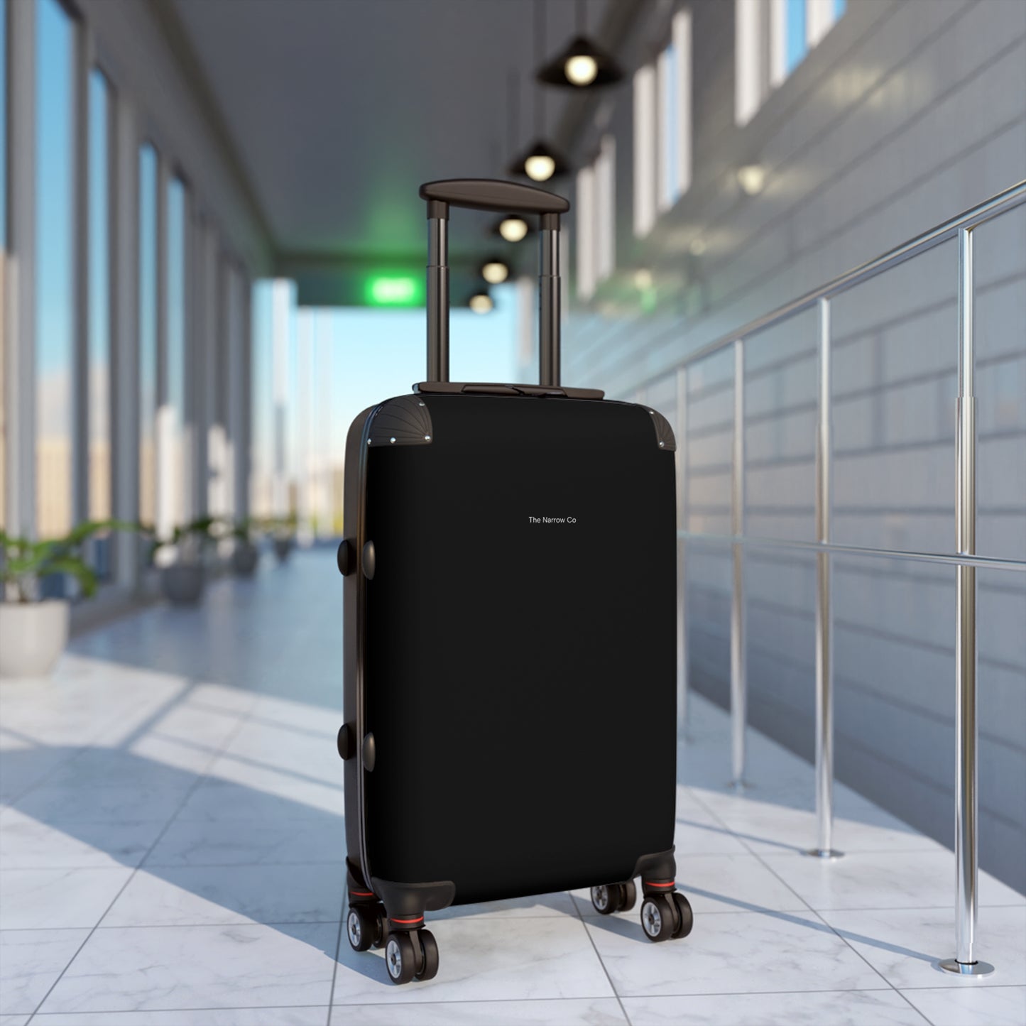 Stylish Carry-On Suitcase - Durable Travel Luggage with Smooth Wheels