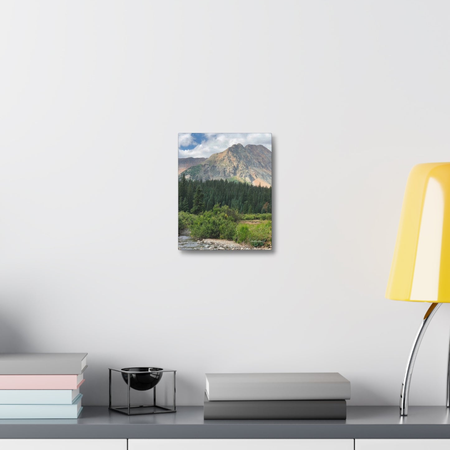 Colorado Nature Landscape Stretched Canvas Wall Art – Rustic Home Decor by Andrea Stevens