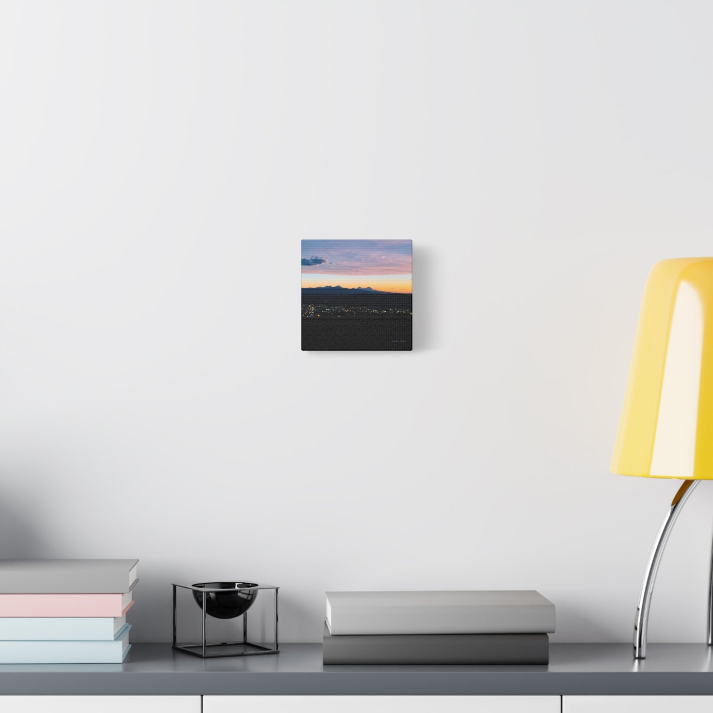 Serene Mountain Landscape Canvas Print - 1.25" Stretched Wall Art