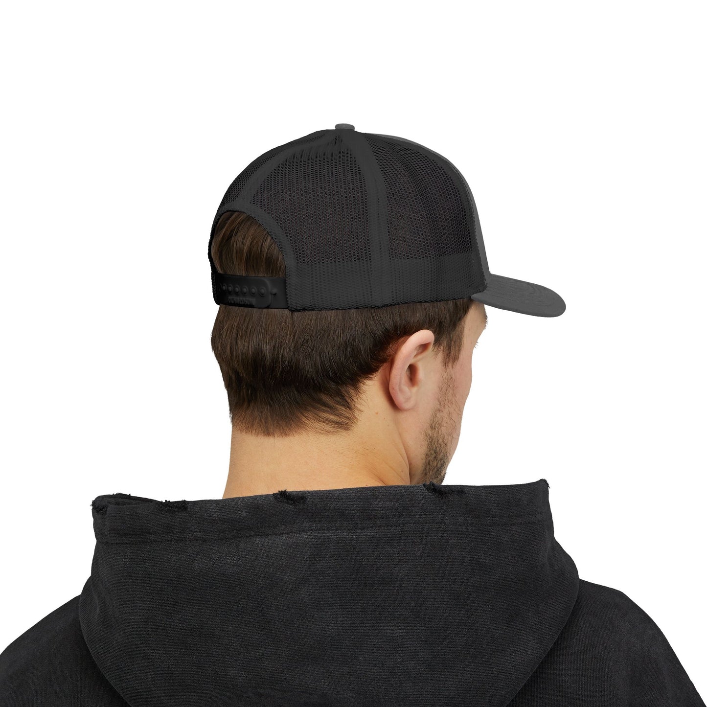 Embroidered Mountain Adventure Snapback Trucker Cap - Perfect for Outdoor Enthusiasts Brand Hat for The Narrow Co