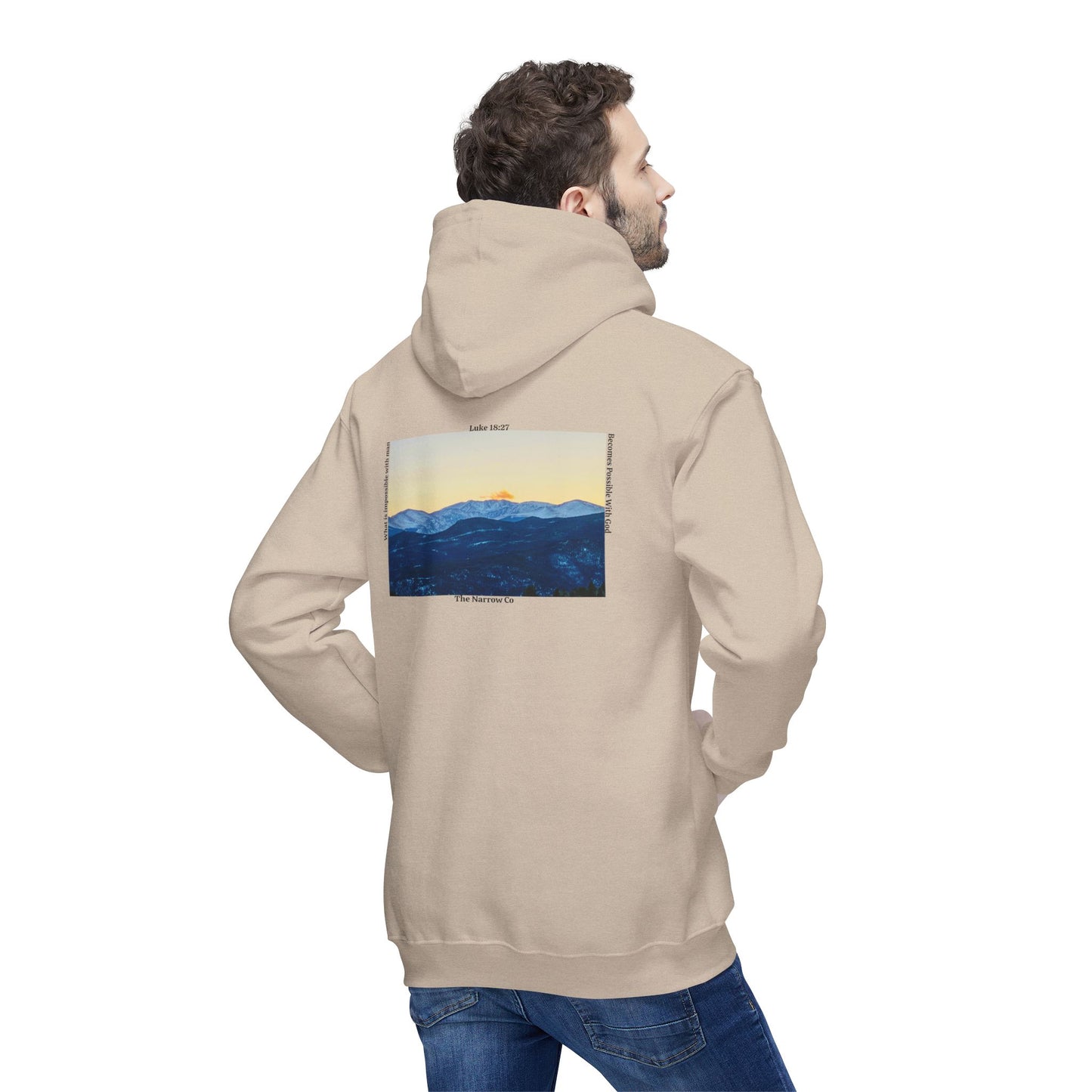 Get Ready For a Miracle, Comfortable Unisex Hooded Sweatshirt - 'Get Ready for a Miracle' - Perfect for Nature Lovers