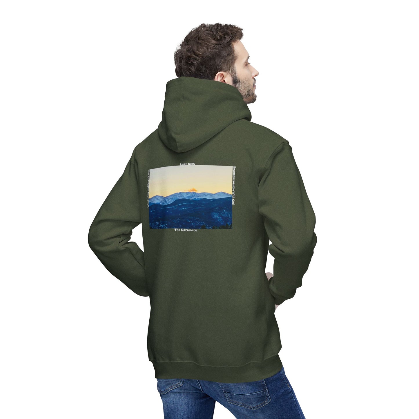 Get Ready For a Miracle, Comfortable Unisex Hooded Sweatshirt - 'Get Ready for a Miracle' - Perfect for Nature Lovers