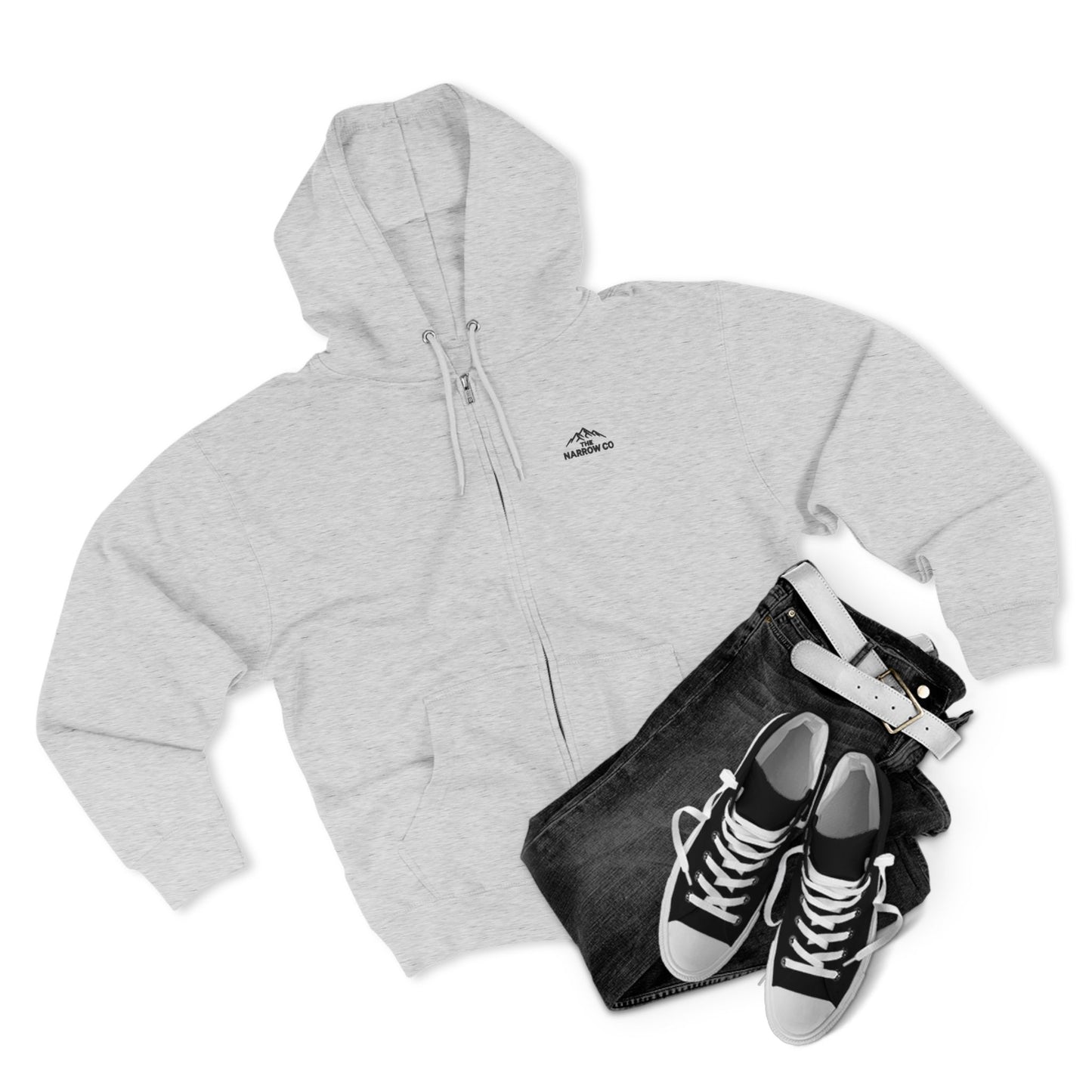 Cosy Unisex Zip Hoodie for Every Season