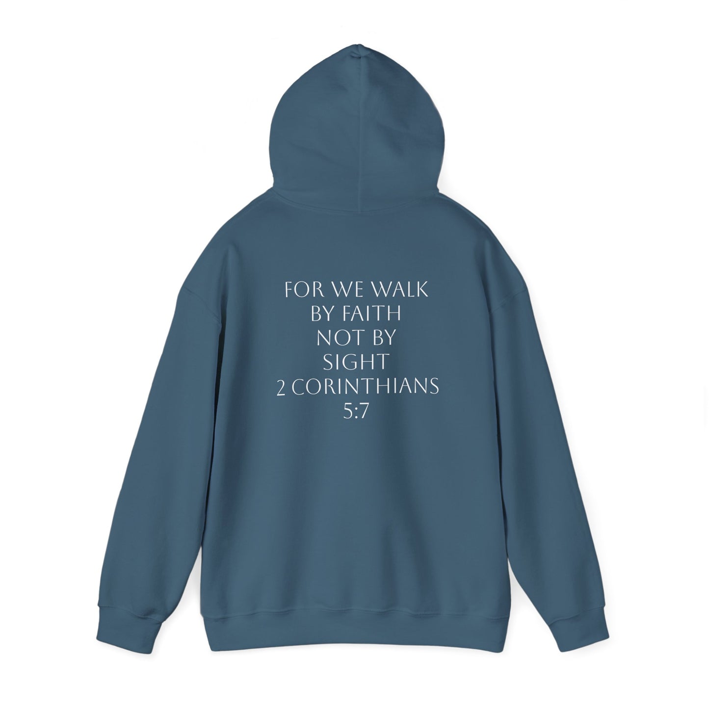 Unisex Heavy Blend™ Hooded Sweatshirt - 'Faith" Inspirational Hoodie for Faith and Comfort