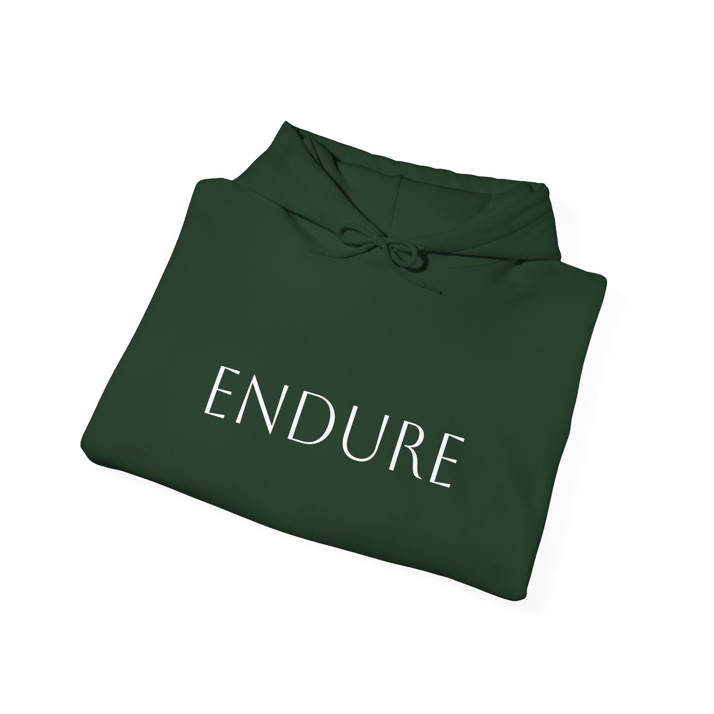 Inspirational Unisex Hoodie | "ENDURE" & Romans 8:18 Quote