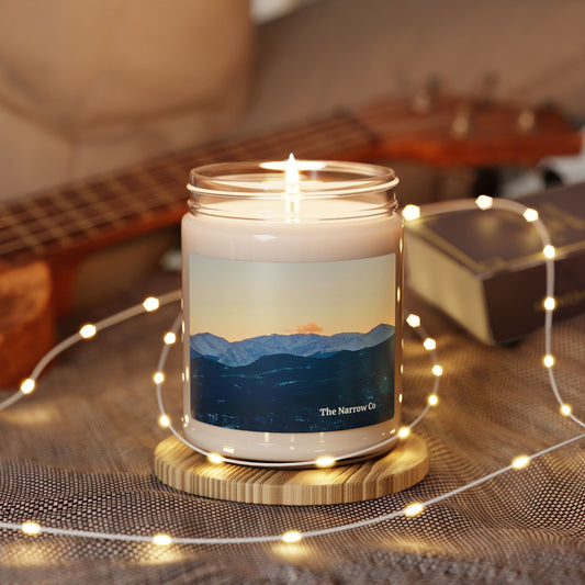 Mountain Serenity Scented Soy Candle - 9oz Natural Aromas for Relaxation & Home Decor