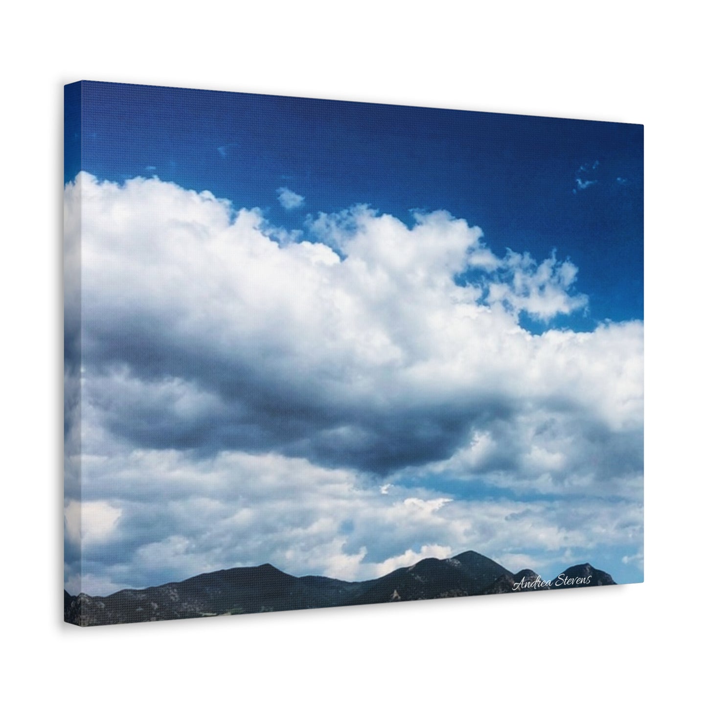 Colorado Serene Mountain Landscape Stretched Canvas Art by Andrea Stevens