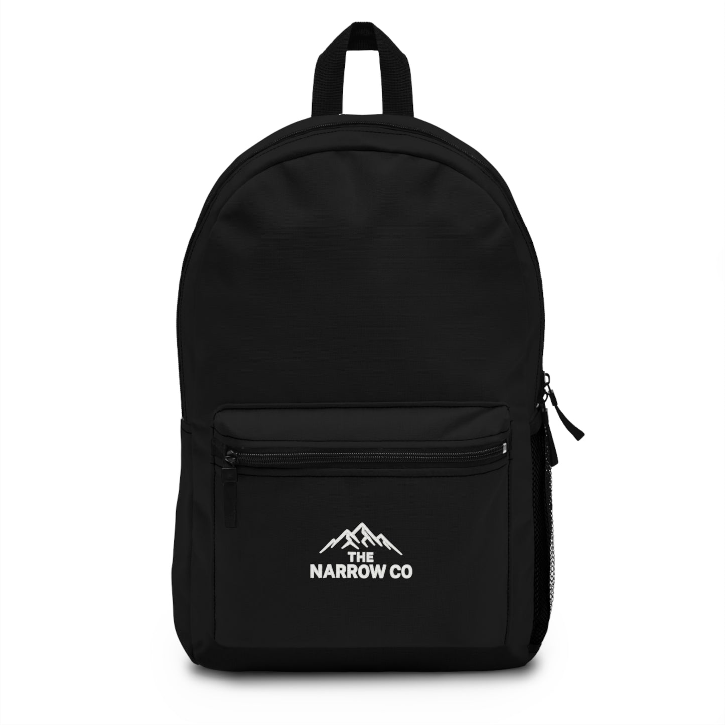Stylish Black Backpack for Everyday Adventures, Trendy School Bag, Travel Daypack, Minimalist Rucksack, Gift for Students