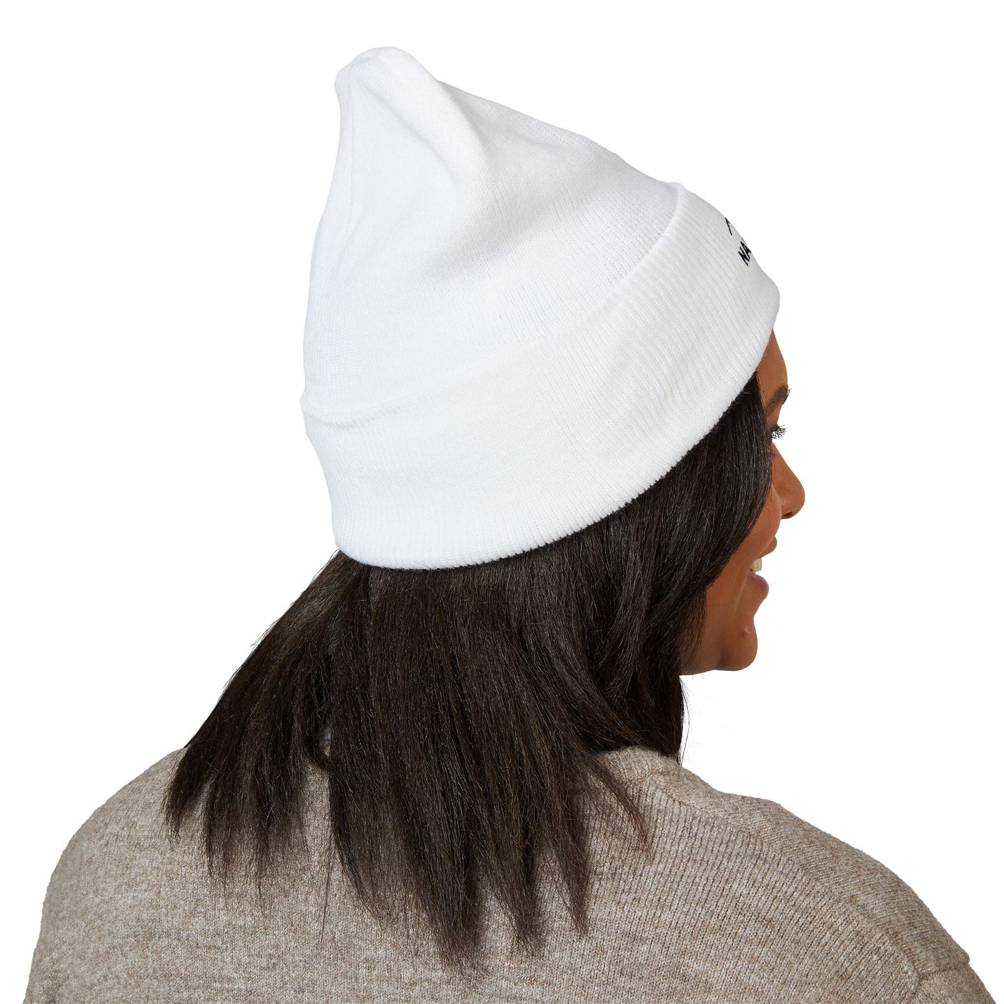 Embroidered Classic Cuffed Beanie - The Narrow Co. - Cozy Winter  Early Spring Accessory