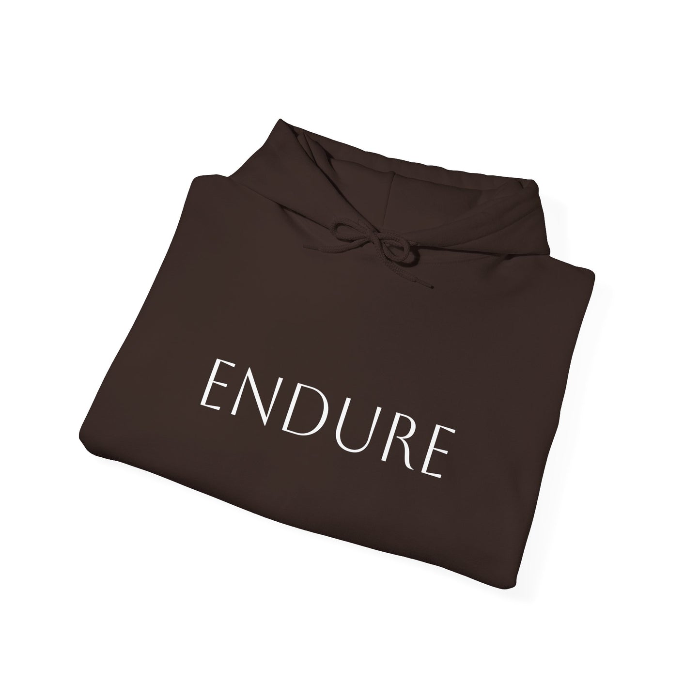 Inspirational Unisex Hoodie | "ENDURE" & Romans 8:18 Quote