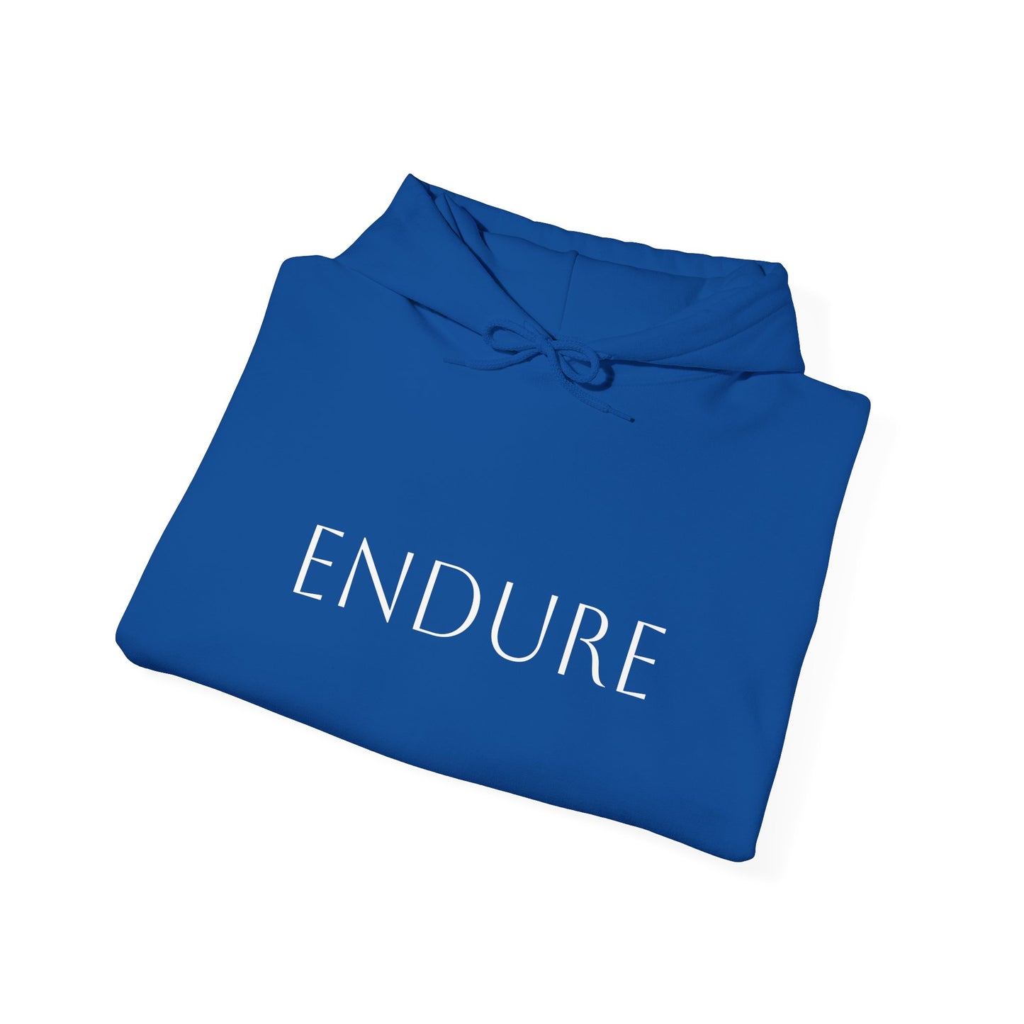 Inspirational Unisex Hoodie | "ENDURE" & Romans 8:18 Quote