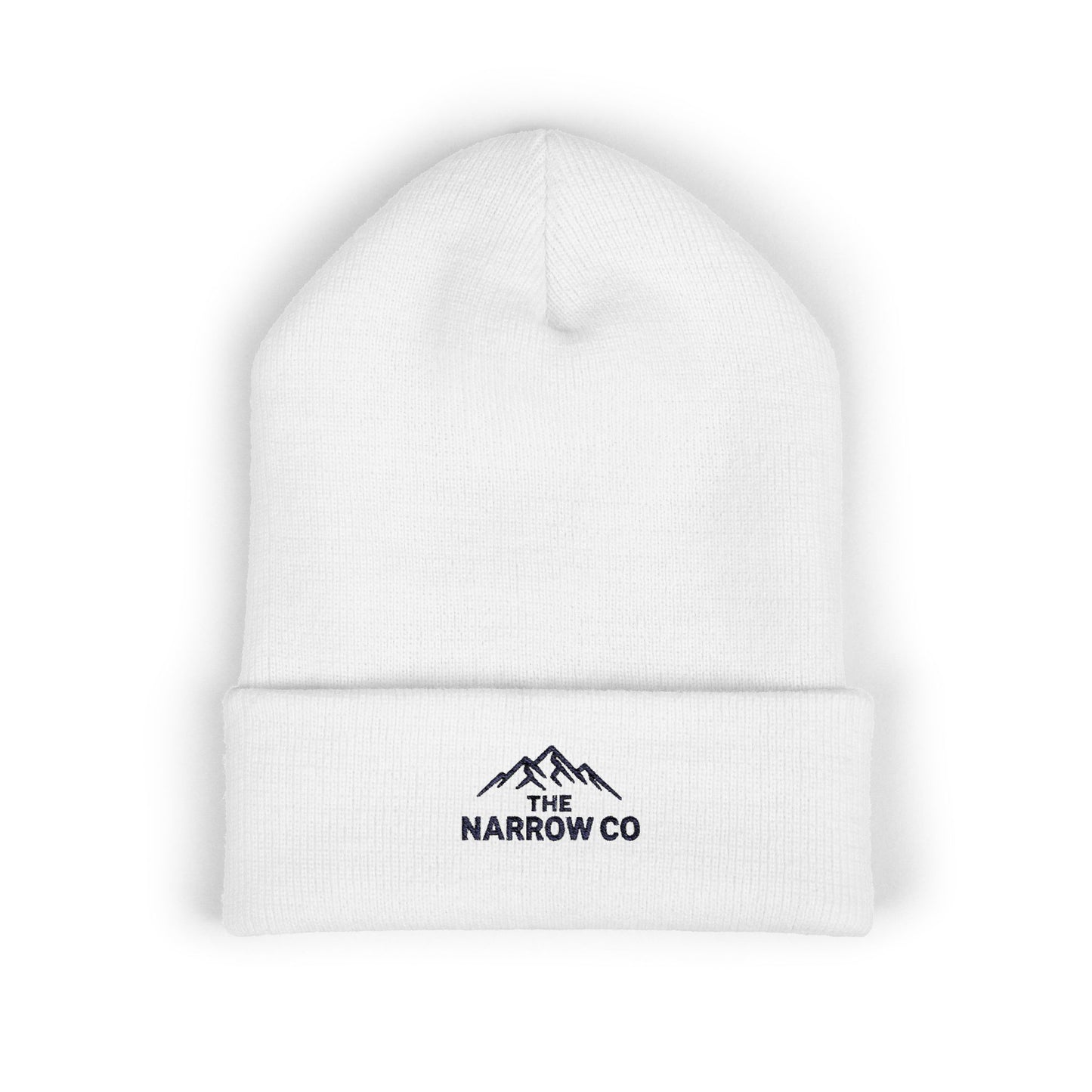 Embroidered Classic Cuffed Beanie - The Narrow Co. - Cozy Winter  Early Spring Accessory