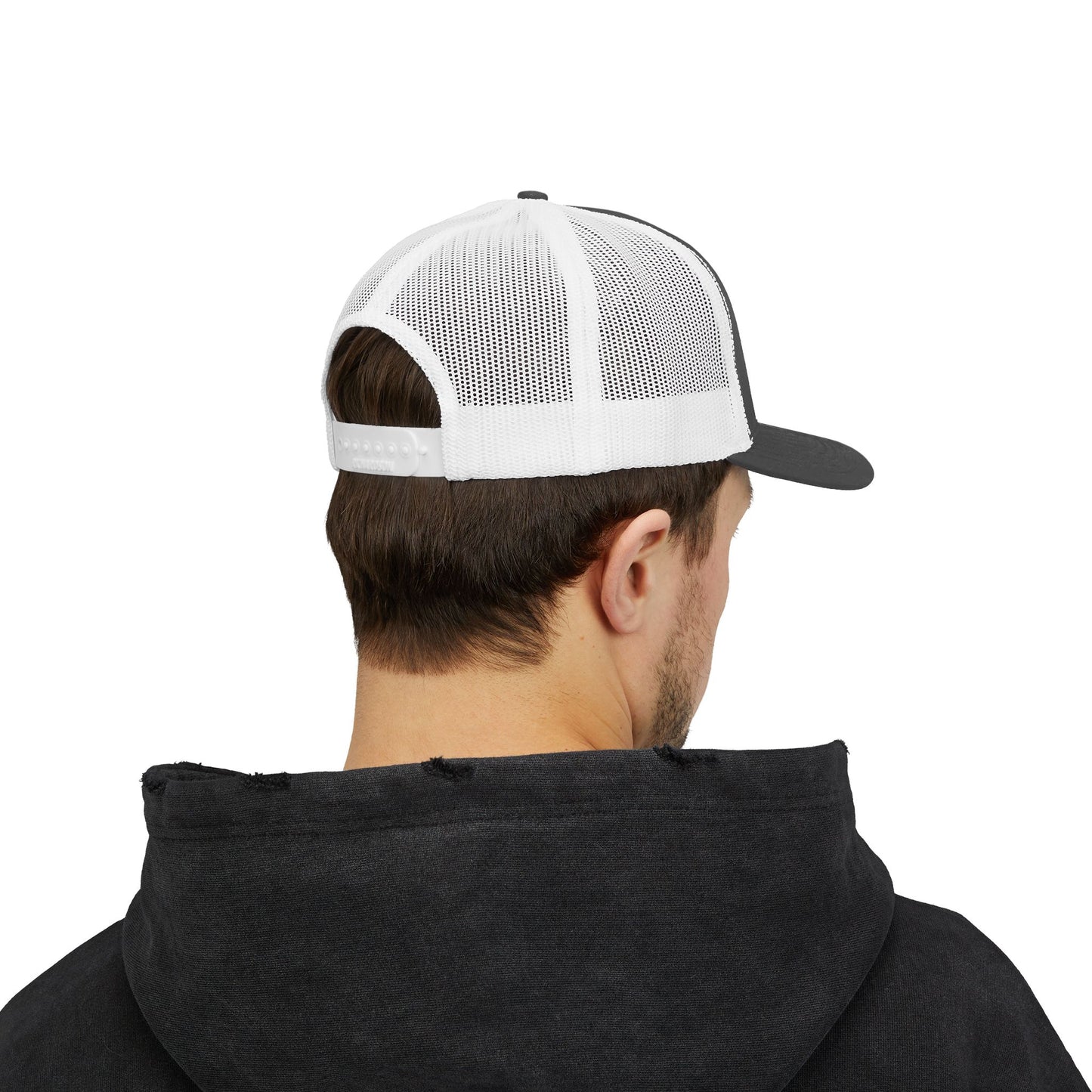 Embroidered Mountain Adventure Snapback Trucker Cap - Perfect for Outdoor Enthusiasts Brand Hat for The Narrow Co